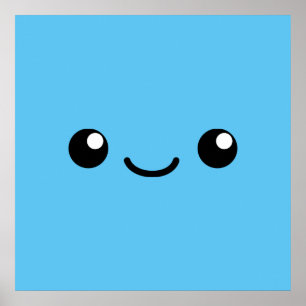 Blå Cutie Poster