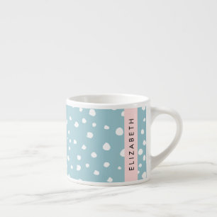 Blå Dalmatiska prickar, Dalmatiska prickar, ditt n Espressomugg
