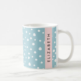 Blå Dalmatiska prickar, Dalmatiska prickar, ditt n Kaffemugg