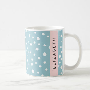 Blå Dalmatiska prickar, Dalmatiska prickar, ditt n Kaffemugg