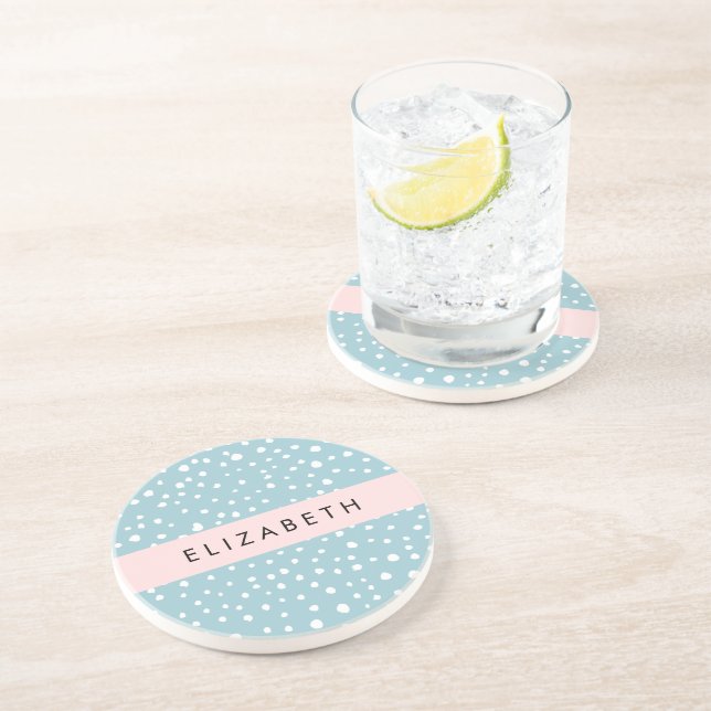 Blå Dalmatiska prickar, Dalmatiska prickar, ditt n Underlägg (Sidan)