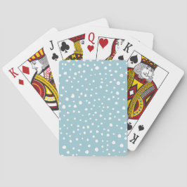 Blå Dalmatiska prickar, Dalmatiska prickar, pricka Casinokort