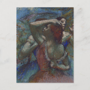 Blå dansare Edgar Degas Vykort