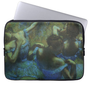 Blå dansöser av Edgar Degas, Vintage Impressionism Laptop Fodral