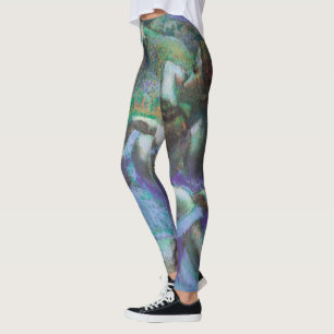 Blå dansöser av Edgar Degas, Vintage Impressionism Leggings