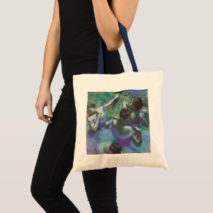 Blå dansöser av Edgar Degas, Vintage Impressionism Tygkasse