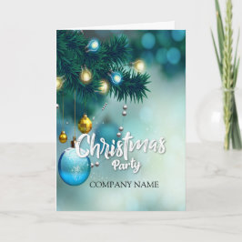  Blå dekorationNyårsljusstakar och jul  Helgkort