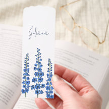Blå Delphinium Flowers i juli