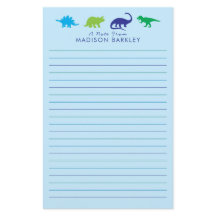 Blå dinosaur Cute Barn Dino