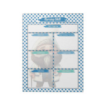 Blå doktor Gnome Nursing Student Skills Template