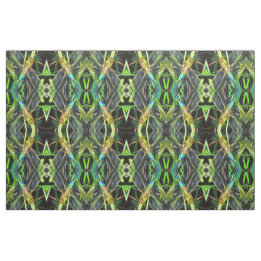 Blå Dragonfly Shimmering Vingar Painting Tyg