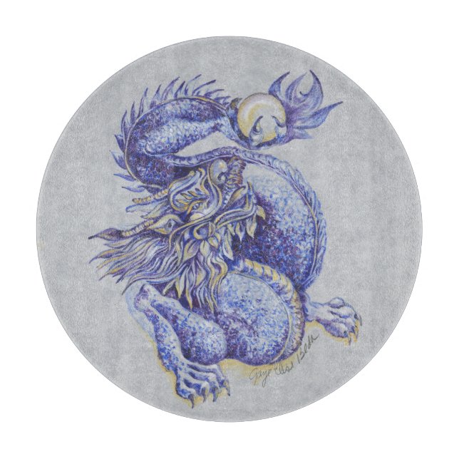 Blå draken (Framsidan)