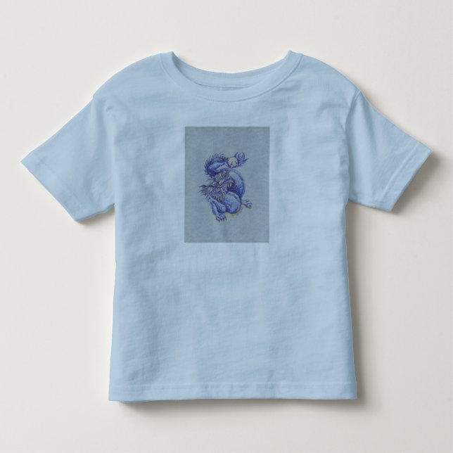 Blå Draken Tee (Framsida)