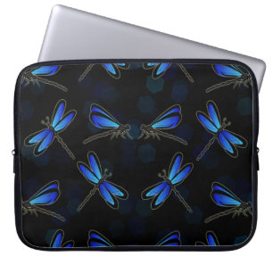 blå drakfisk laptop sleeve