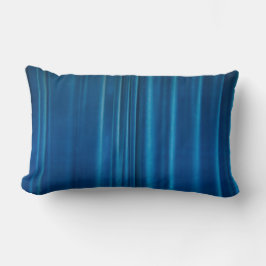 Blå draperier lumbarkudde