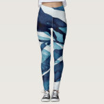 Blå drivrutin I Leggings<br><div class="desc">Blue Drift I av Annie Warren</div>