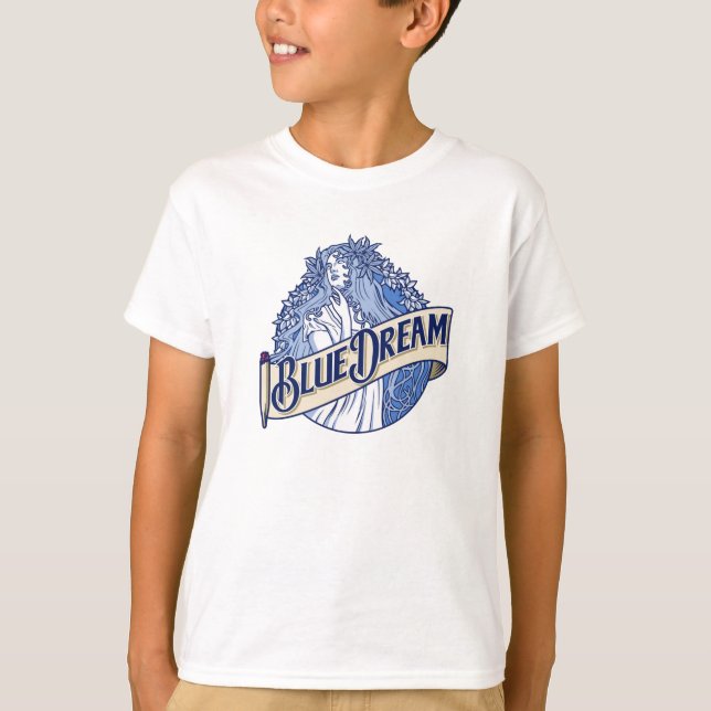 Blå Dröm T Shirt (Framsida)