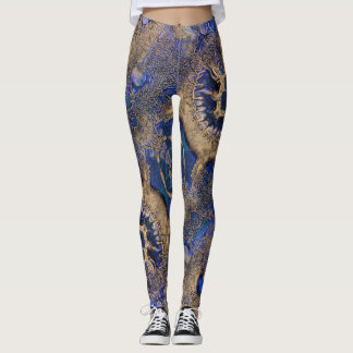 Blå drömmar leggings