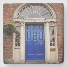 Blå Dublindörr Underlägg