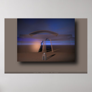 Blå eftermiddag... poster