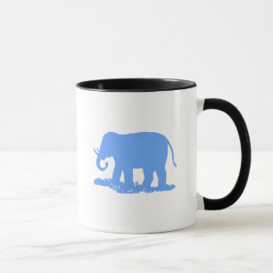 Blå Elefant Mugg