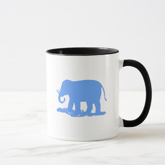 Blå Elefant Mugg (Höger)