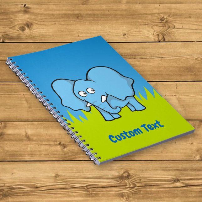 Blå elefant serie anteckningsbok (Skapare uppladdad)