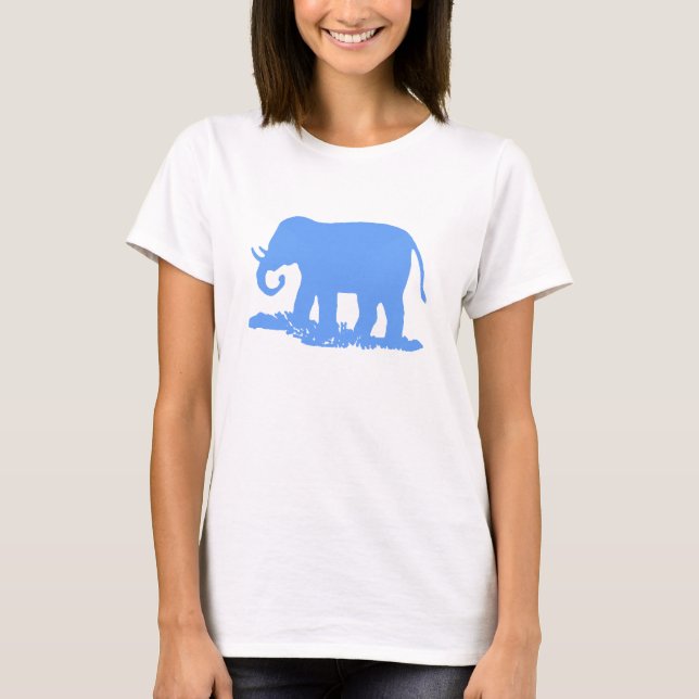 Blå Elefant Tee (Framsida)