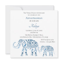 Blå elefanten Annaprashan| Första Riset