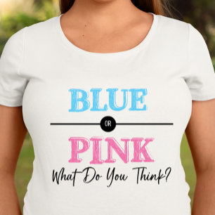 Blå eller Rosa, Gender Reveal T-shirt