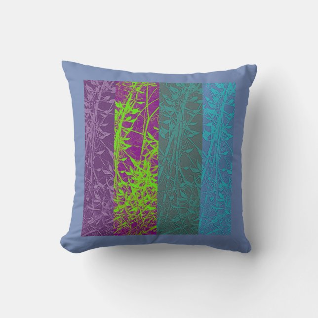 Blå Fälten Pillow Kudde (Framsida)
