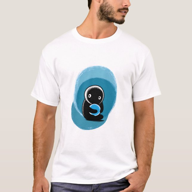 Blå famn t shirt (Framsida)