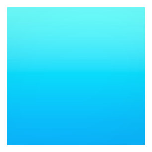 Blå färg-övertoning fototryck