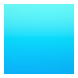 Blå färg-övertoning fototryck