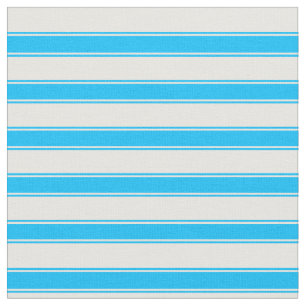 Blå Färgad i vitt och djupt Himmel, stripe Mönster Tyg