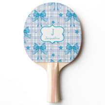 Blå feminina coquette Bows