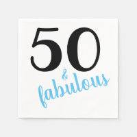 Blå femtio- och Fabulous-femtionde Födelsedagsfest