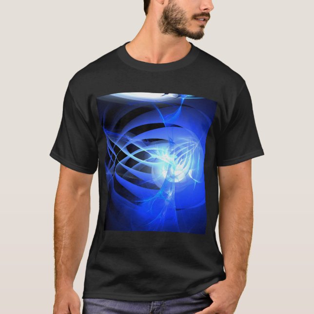 Blå Fisk Dröm T Shirt (Framsida)