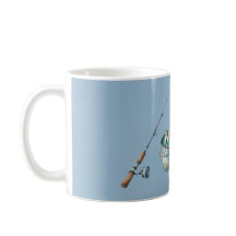 Blå Fiskebucket