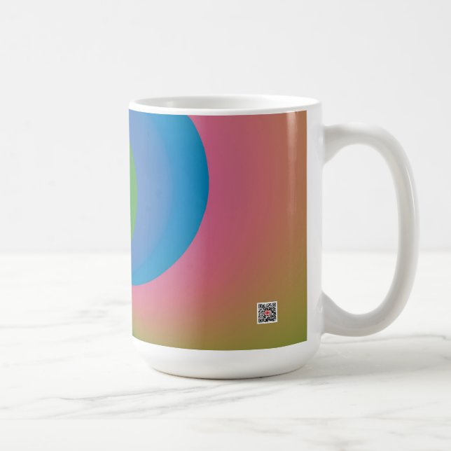 Blå Fjäril Kaffemugg (Höger)