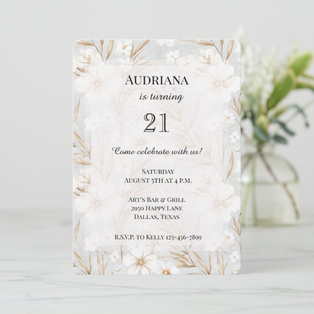 Blå fjärilar Blå fjärilar Inbjudningar (Stående Fram)