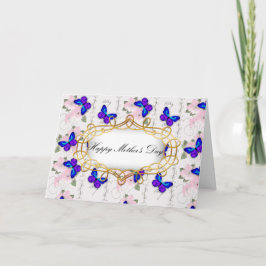 Blå fjärilar, Mors dag Kort