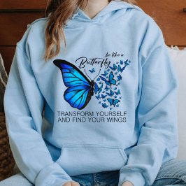 Blå fjärilshus, inspirationsoffert t shirt