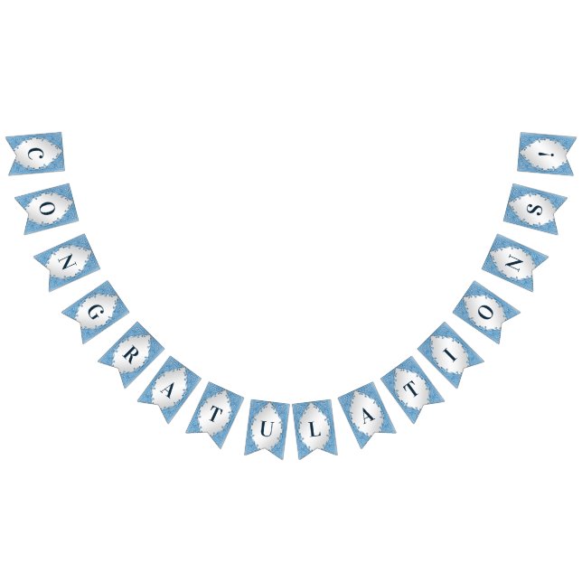 Blå Flagga för prydnadsbindning (Alla)