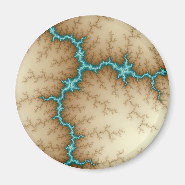 Blå Flash - rektal Magnet (Framsidan)