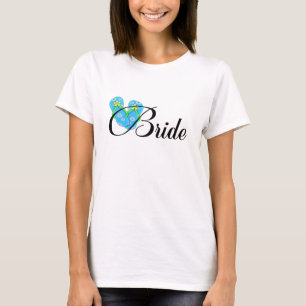 Blå flip-våg för måltavla tröja