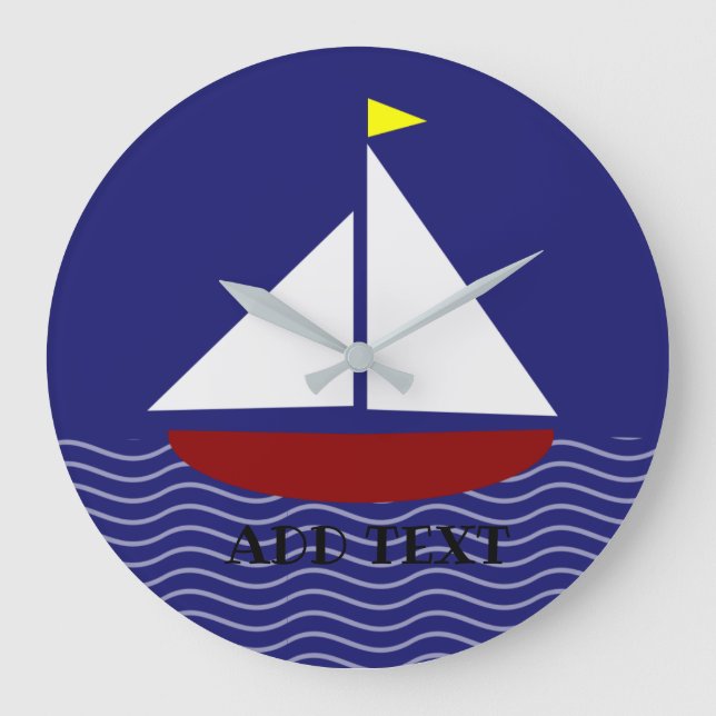 Blå flottan stil stor klocka (Framsida)
