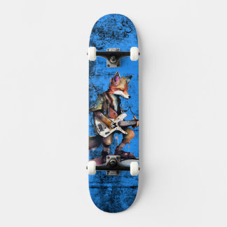 Blå fox Guitar Skateboard
