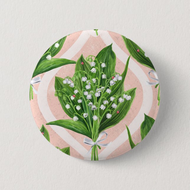 Blå från dalen på rosan knapp (Framsida)