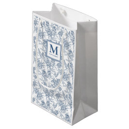 Blå Fransk Toile Monogram